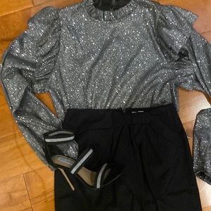 Banana republic size zero black skirt